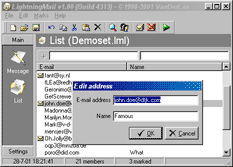 LightningMail original screenshot